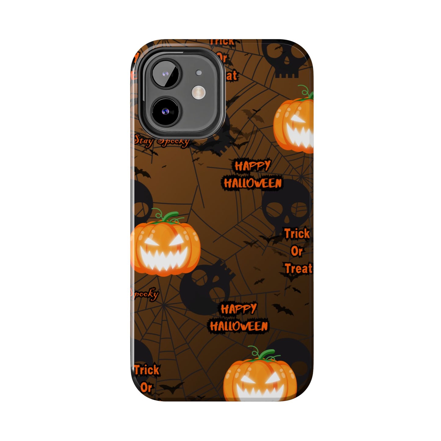 Halloween Tough Phone Cases, Spooky Mobile Covers, Trick or Treat Phone Case, Halloween Gifts, Fall Tech Accessories