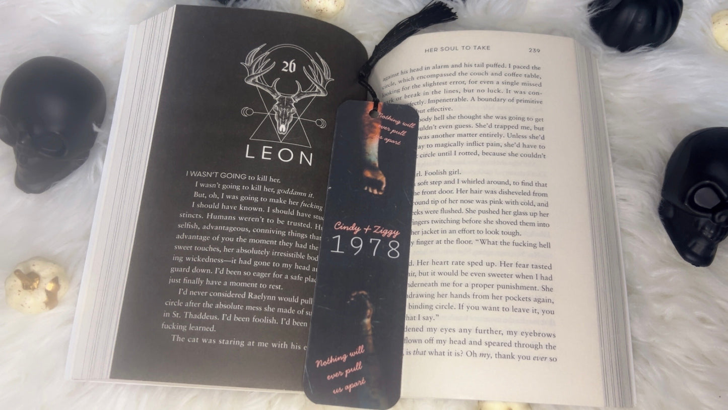 Spooky Season Bookmarks with Tassel - Halloween Themed Reading Aid