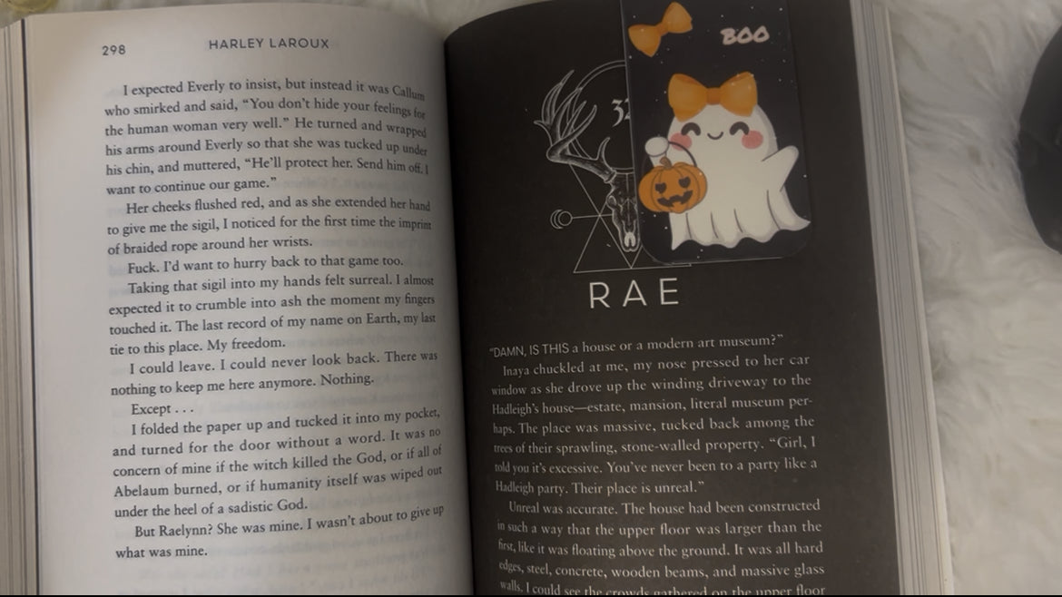 Spooky Season Magnetic Bookmarks for Halloween Reading Accessories
