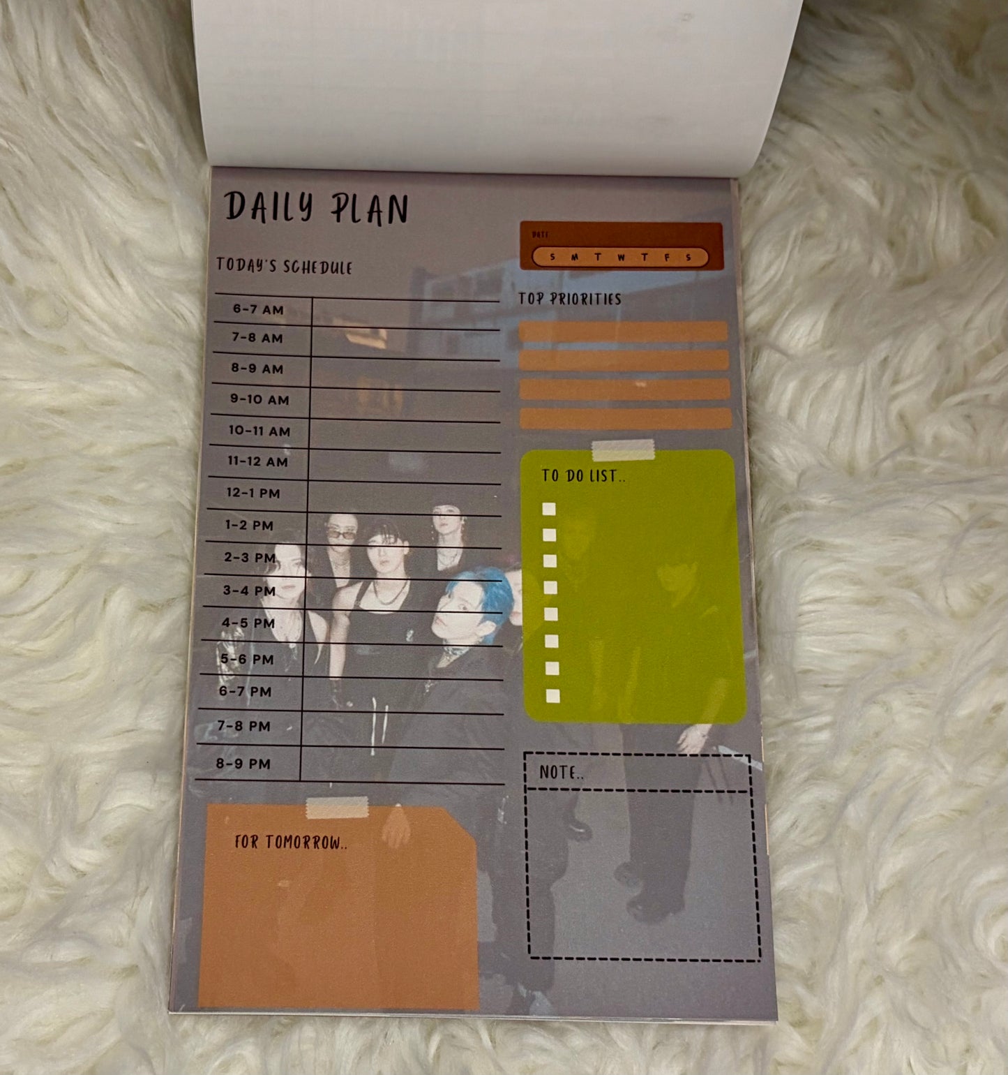 Ateez Daily Planner