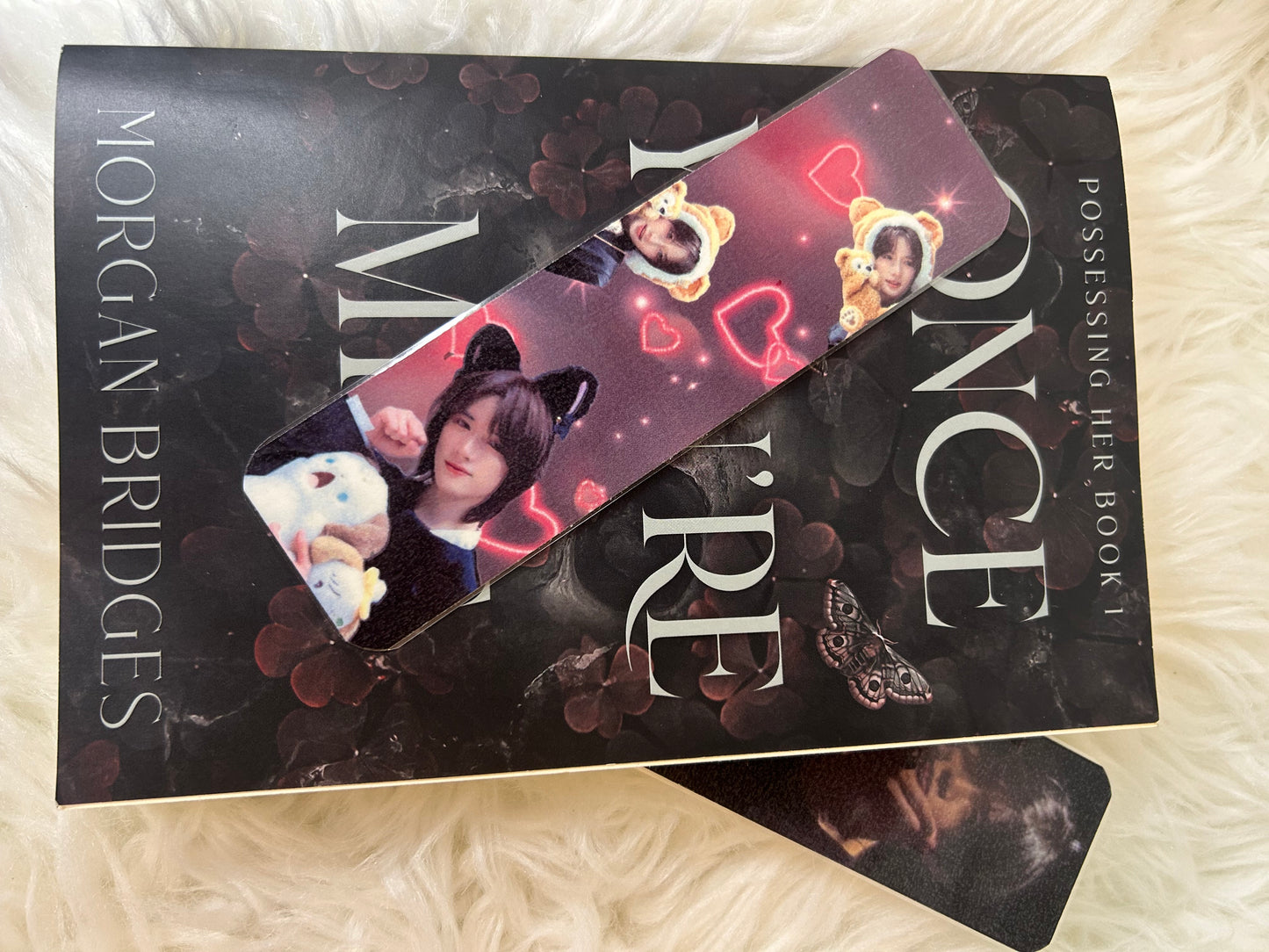 TomorrowxTogether Bookmarks - Collection of Unique Designs Featuring Heart Patterns and Character Images