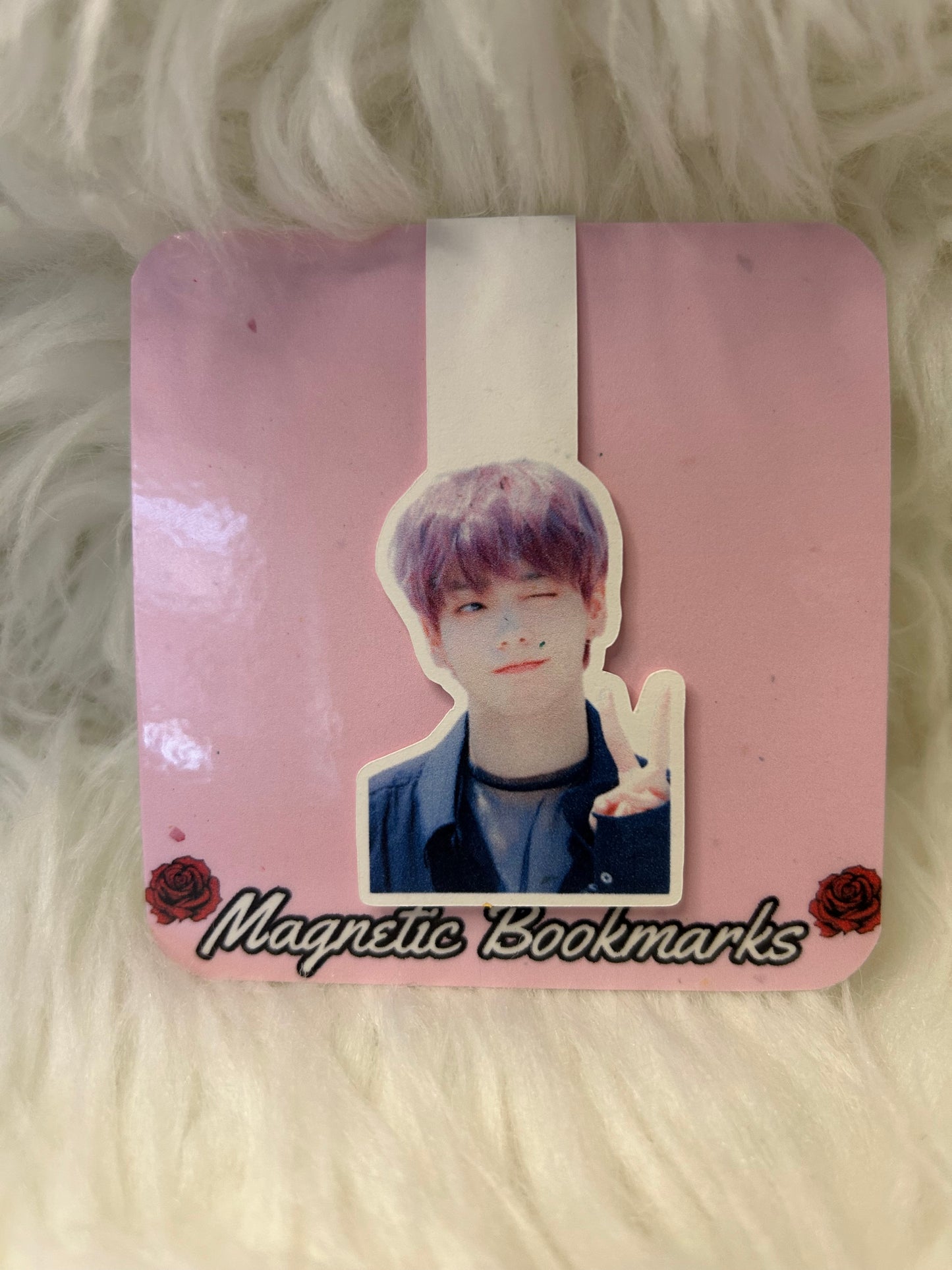 TomorrowxTogether Magnetic Bookmarks - Designed with Member Image - Magnetic Feature Included