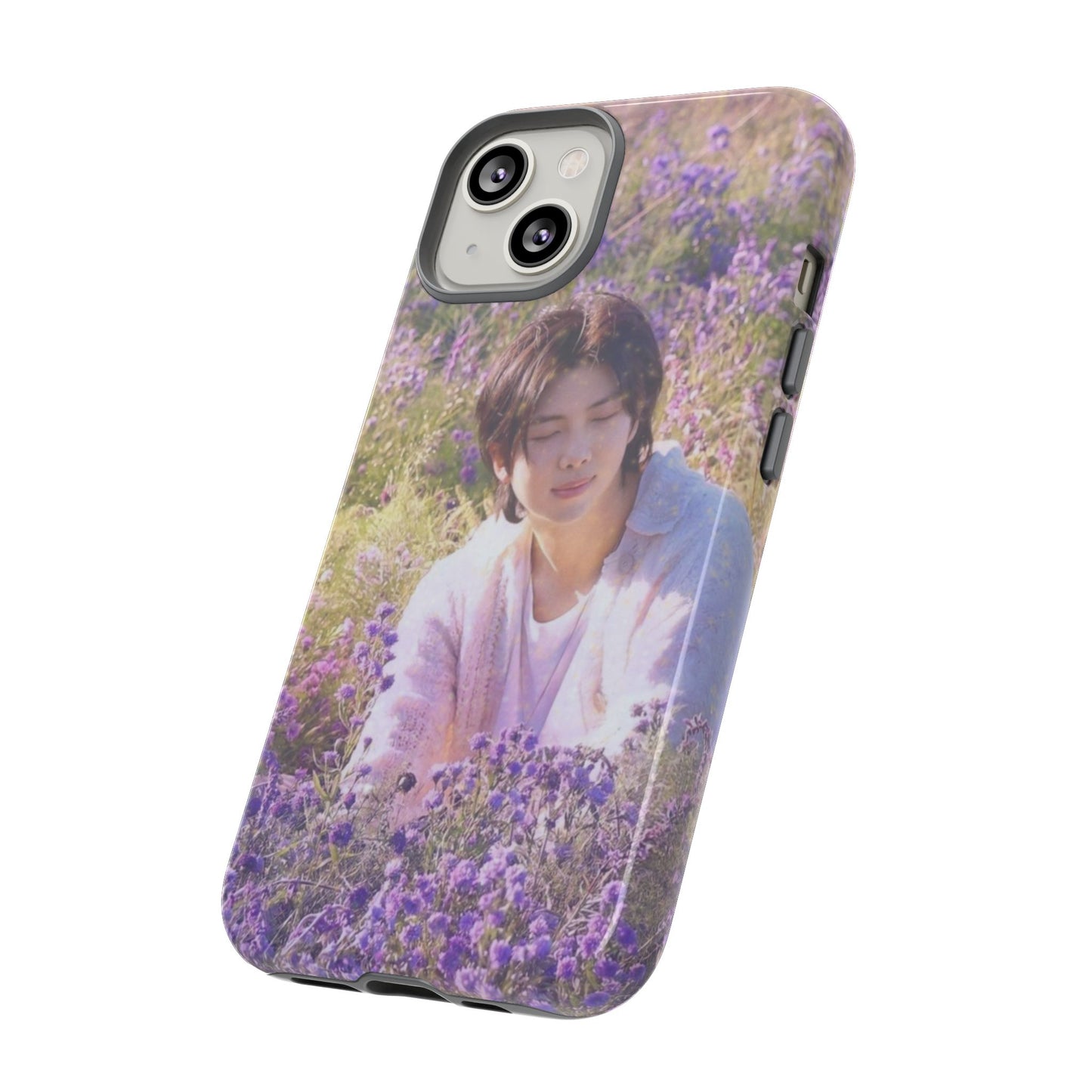RM Floral Lavender Photo Phone Case