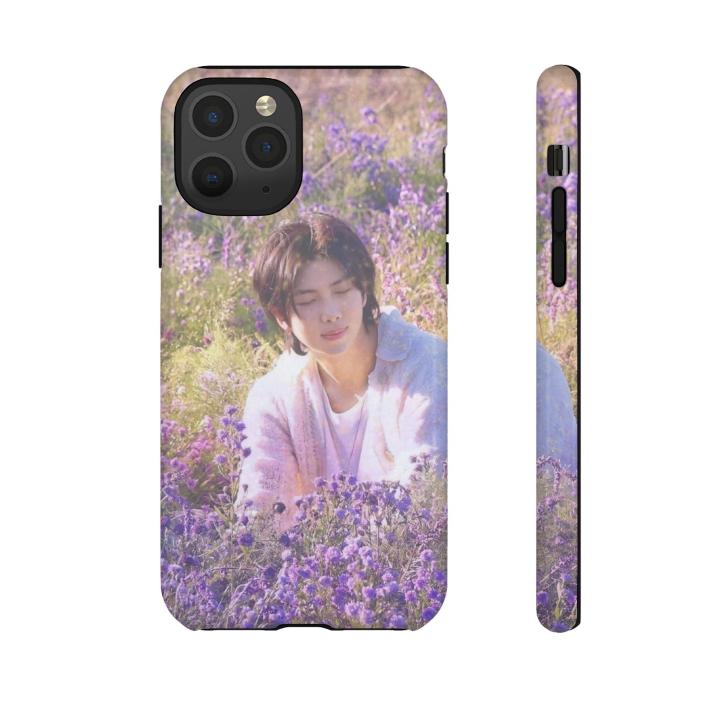 RM Floral Lavender Photo Phone Case