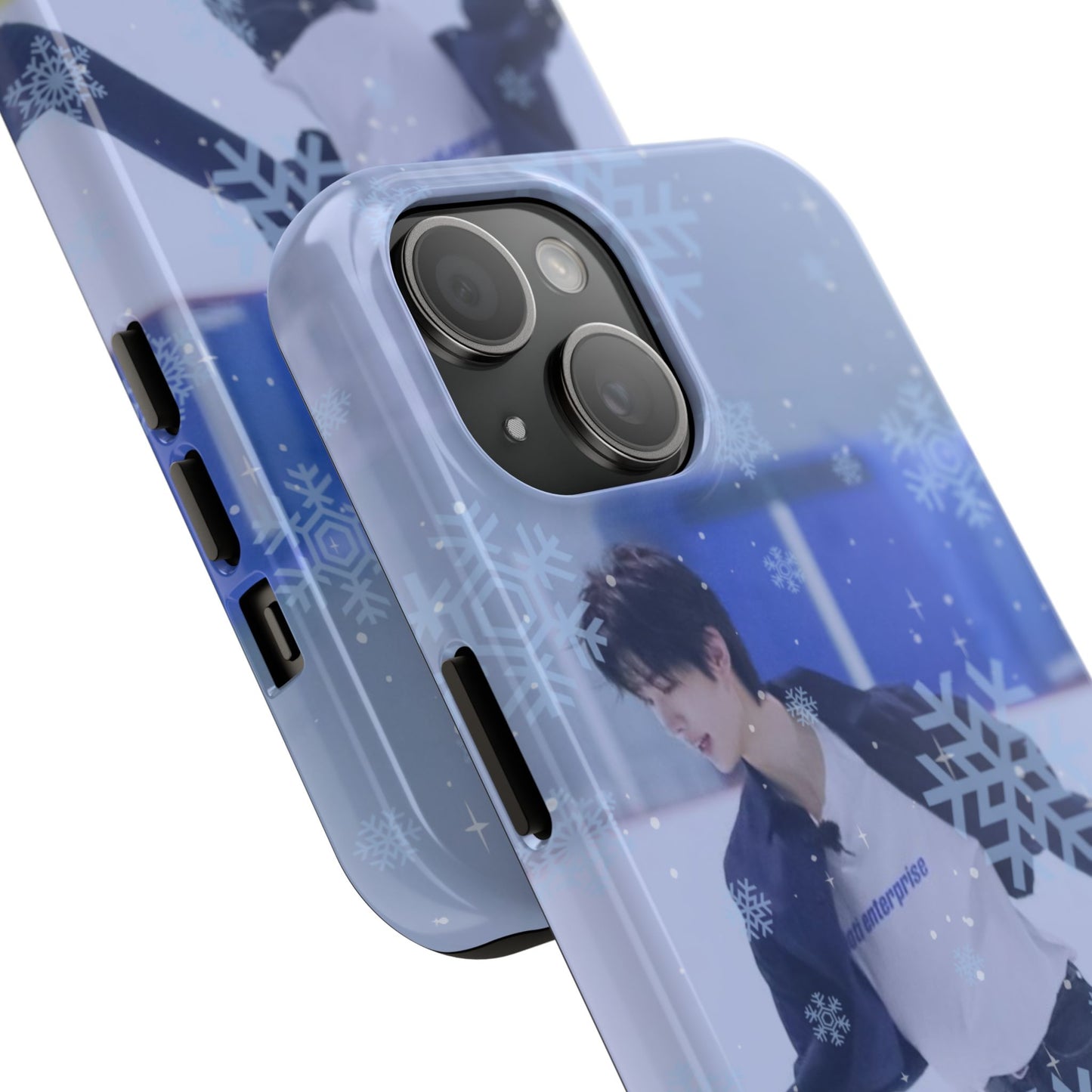 Ice Prince Tough Phone Case, Stylish Phone Protector, Winter Sports Accessory, Unique Gift for Skaters, Durable Phone Shell