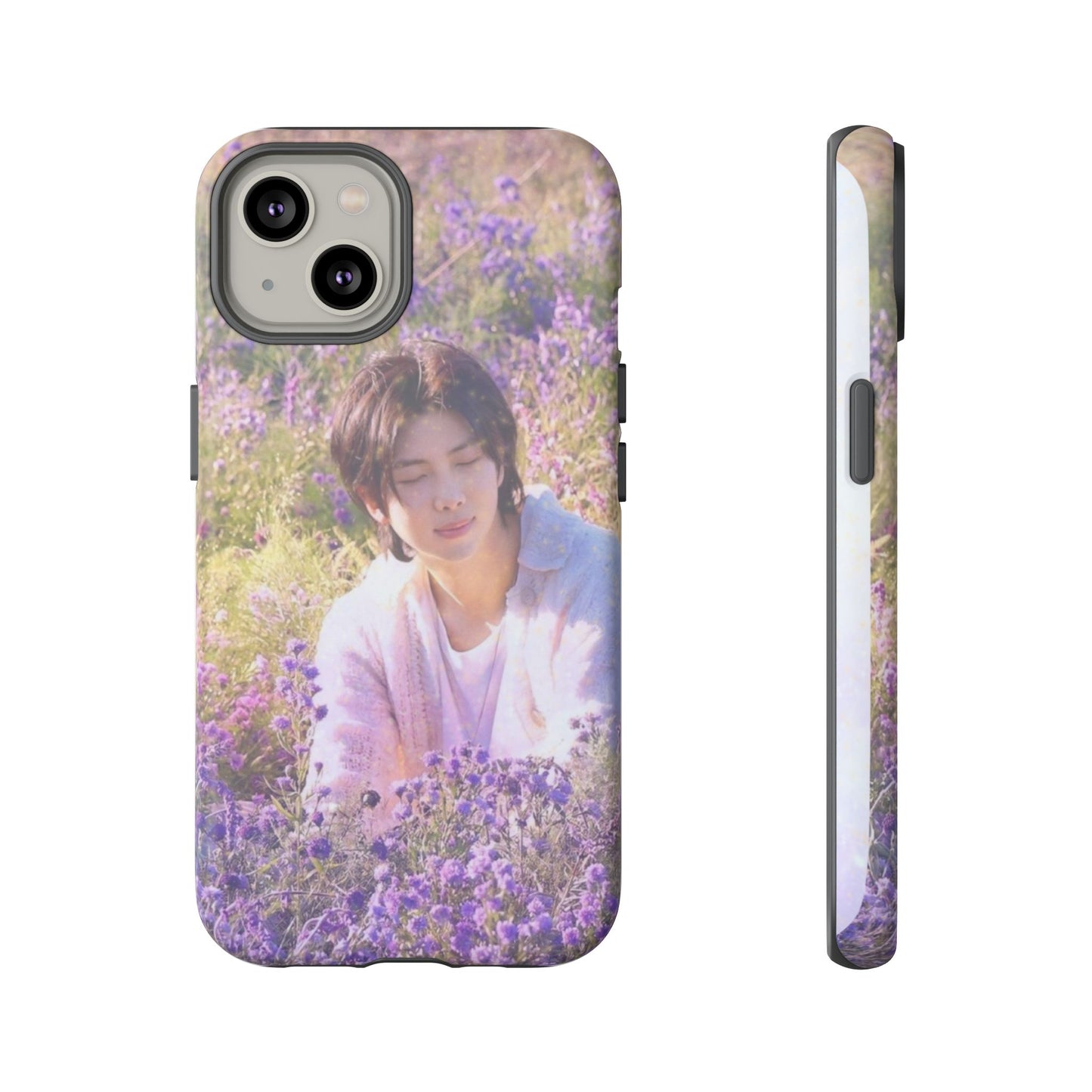 RM Floral Lavender Photo Phone Case