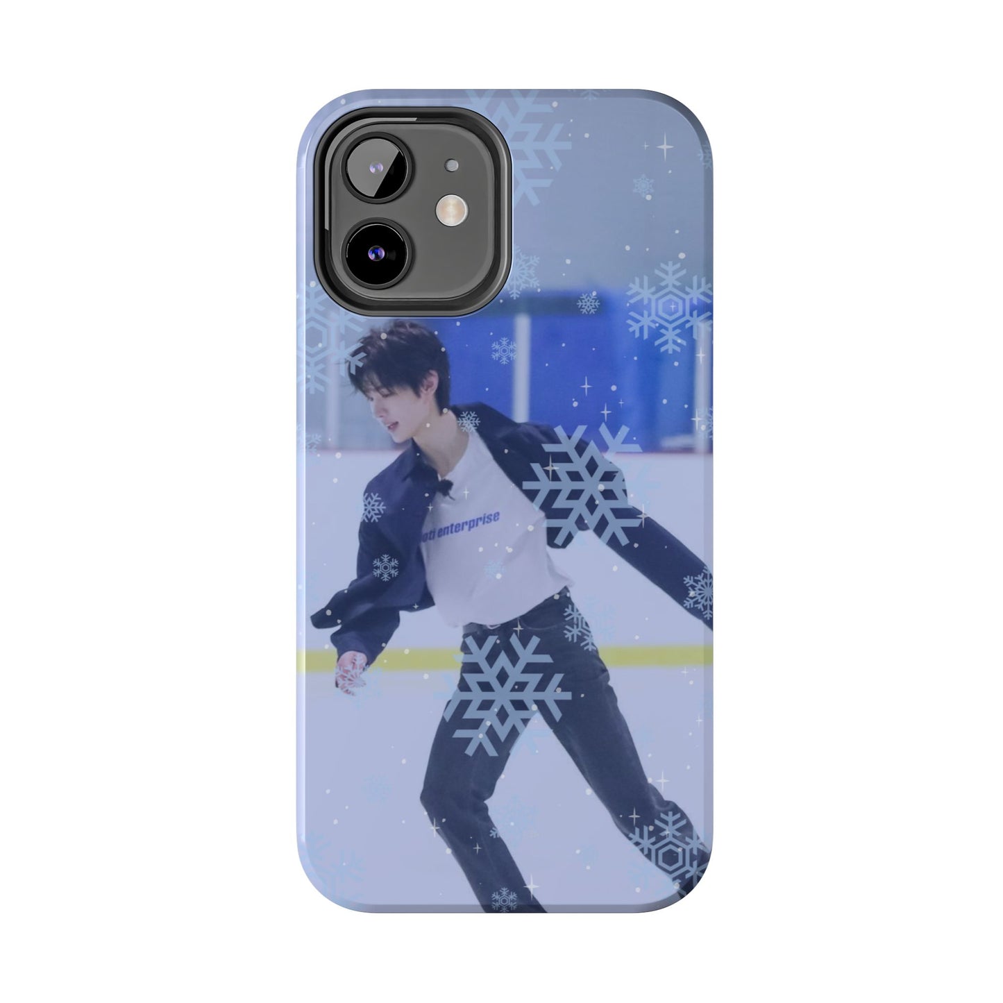Ice Prince Tough Phone Case, Stylish Phone Protector, Winter Sports Accessory, Unique Gift for Skaters, Durable Phone Shell