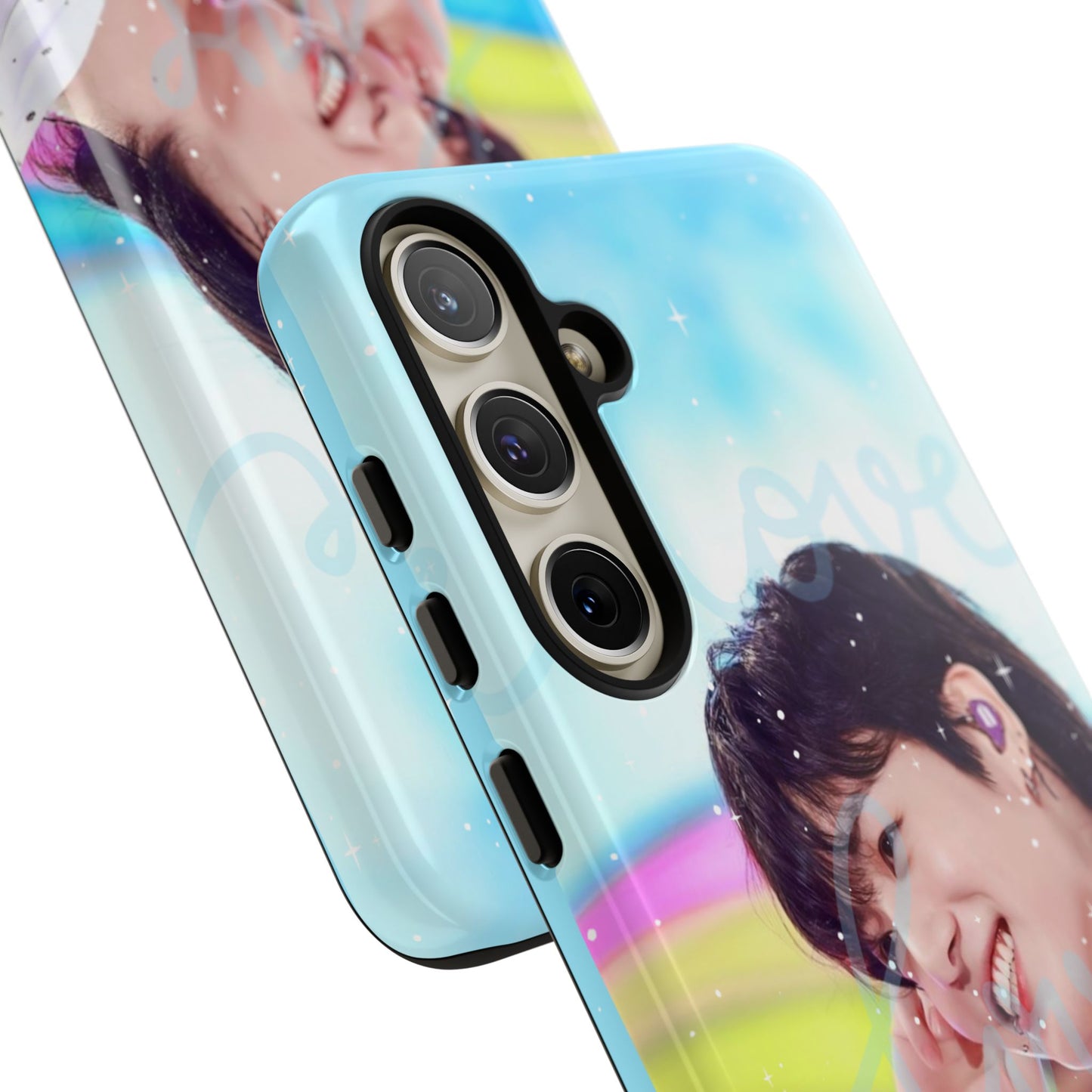 Jungkook Phone Case - Love Rainbow Kpop Design
