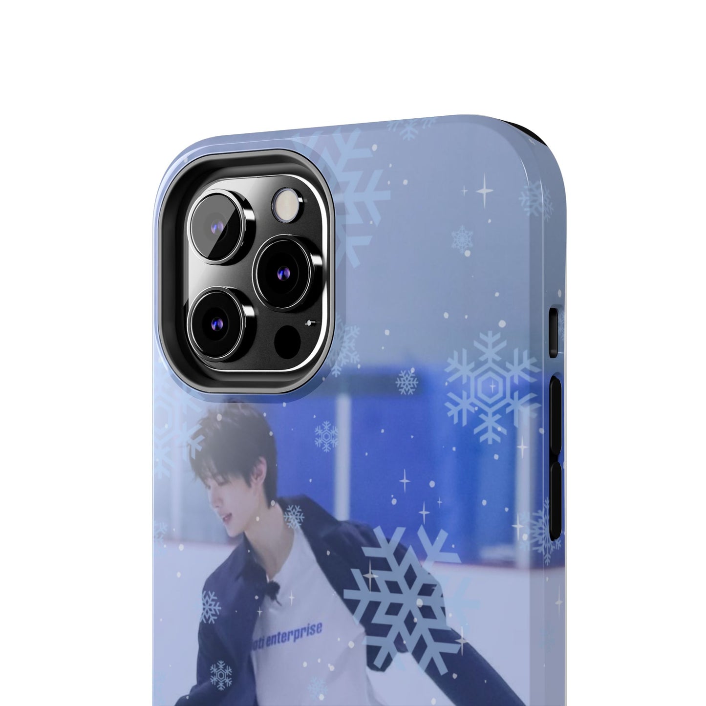 Ice Prince Tough Phone Case, Stylish Phone Protector, Winter Sports Accessory, Unique Gift for Skaters, Durable Phone Shell