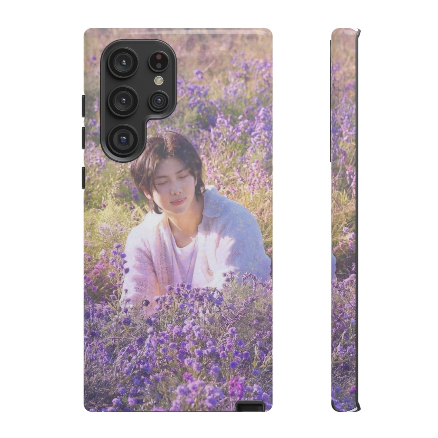 RM Floral Lavender Photo Phone Case