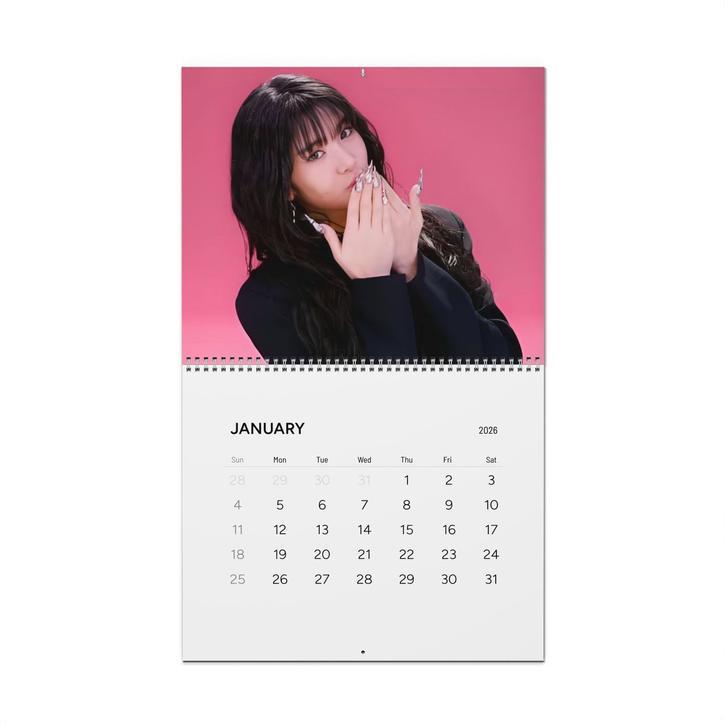 Katseye 2026 Wall Calendar — Monthly Portraits Calendar for Friends & Fans