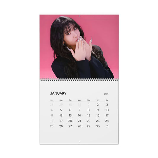 Katseye 2026 Wall Calendar — Monthly Portraits Calendar for Friends & Fans