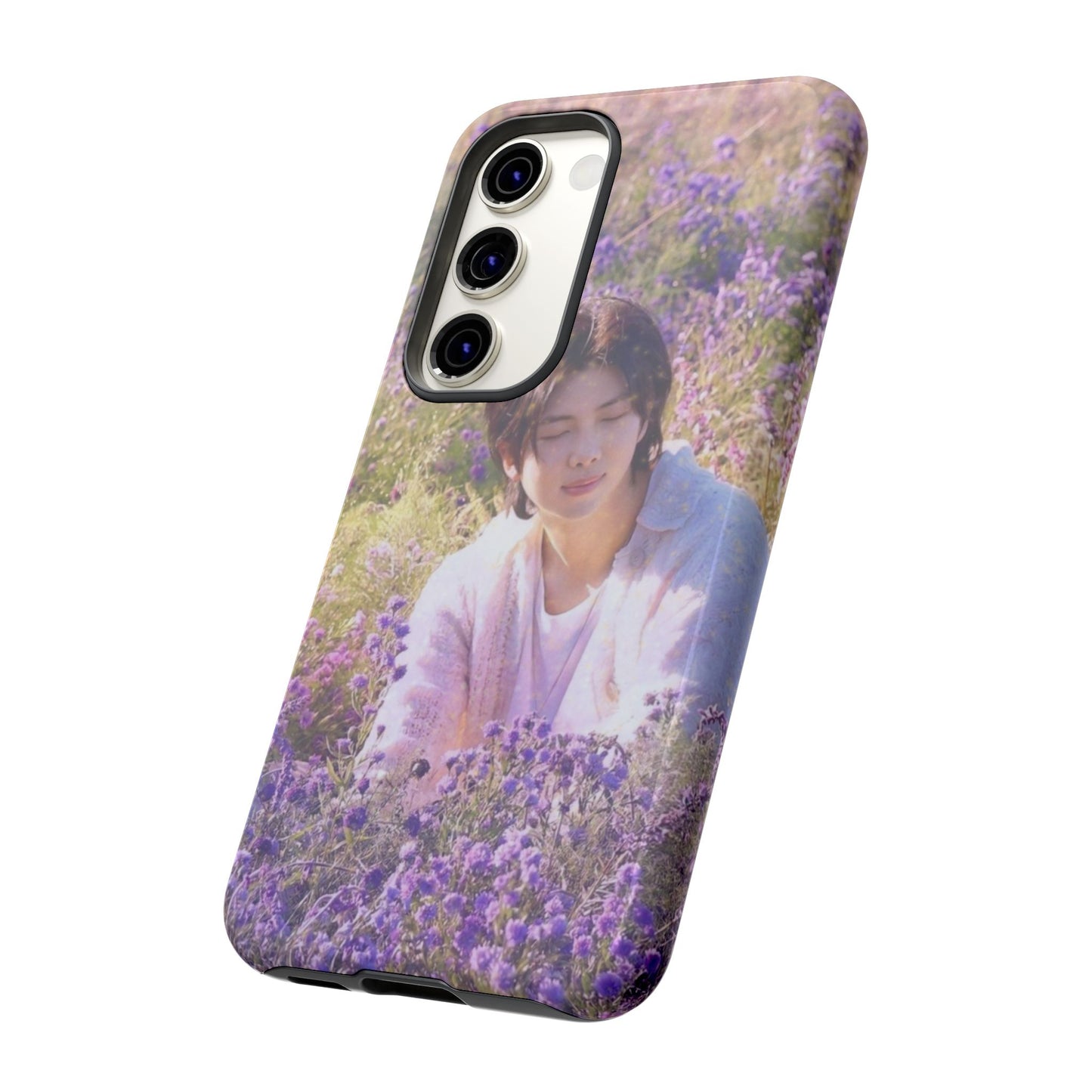 RM Floral Lavender Photo Phone Case