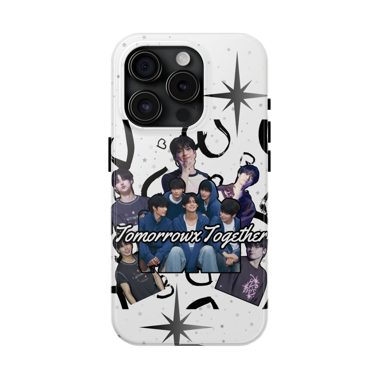 Tomorrow X Together Tough Phone Case - Trendy K-Pop Protector, Perfect Gift for Fans, Holiday Essentials, Customized Protection