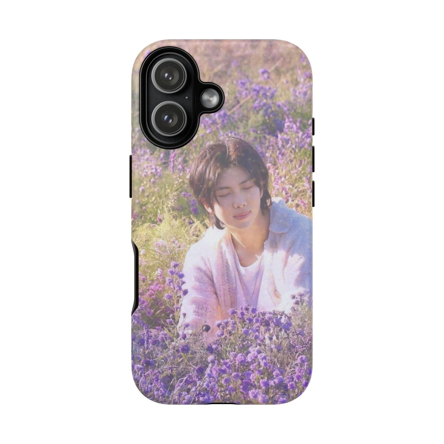 RM Floral Lavender Photo Phone Case