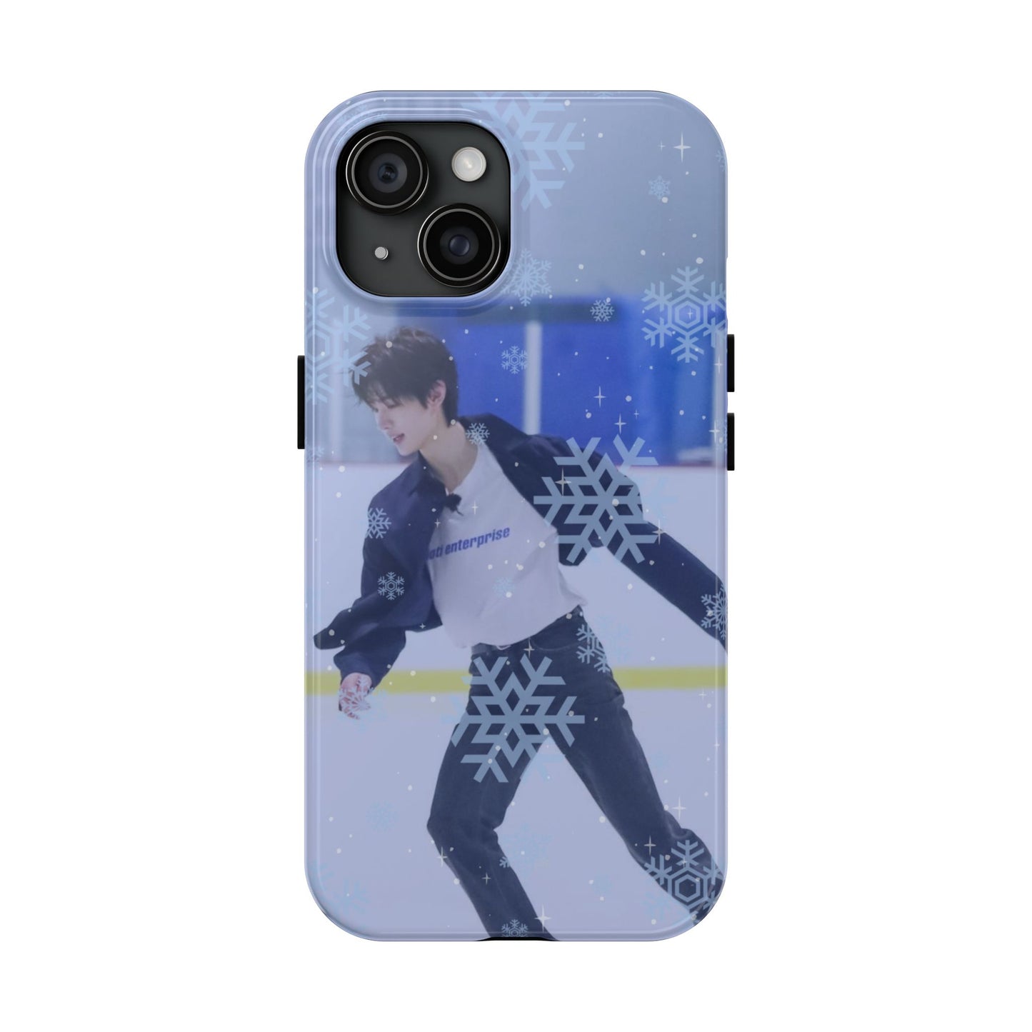 Ice Prince Tough Phone Case, Stylish Phone Protector, Winter Sports Accessory, Unique Gift for Skaters, Durable Phone Shell