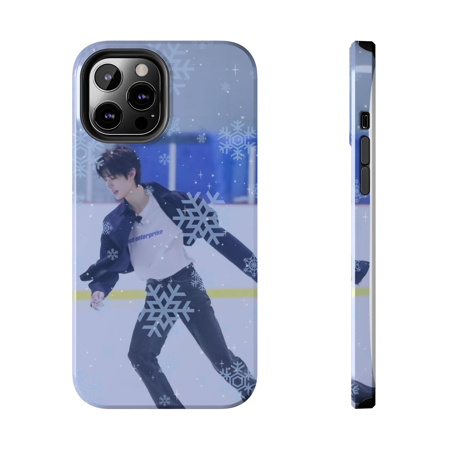 Ice Prince Tough Phone Case, Stylish Phone Protector, Winter Sports Accessory, Unique Gift for Skaters, Durable Phone Shell