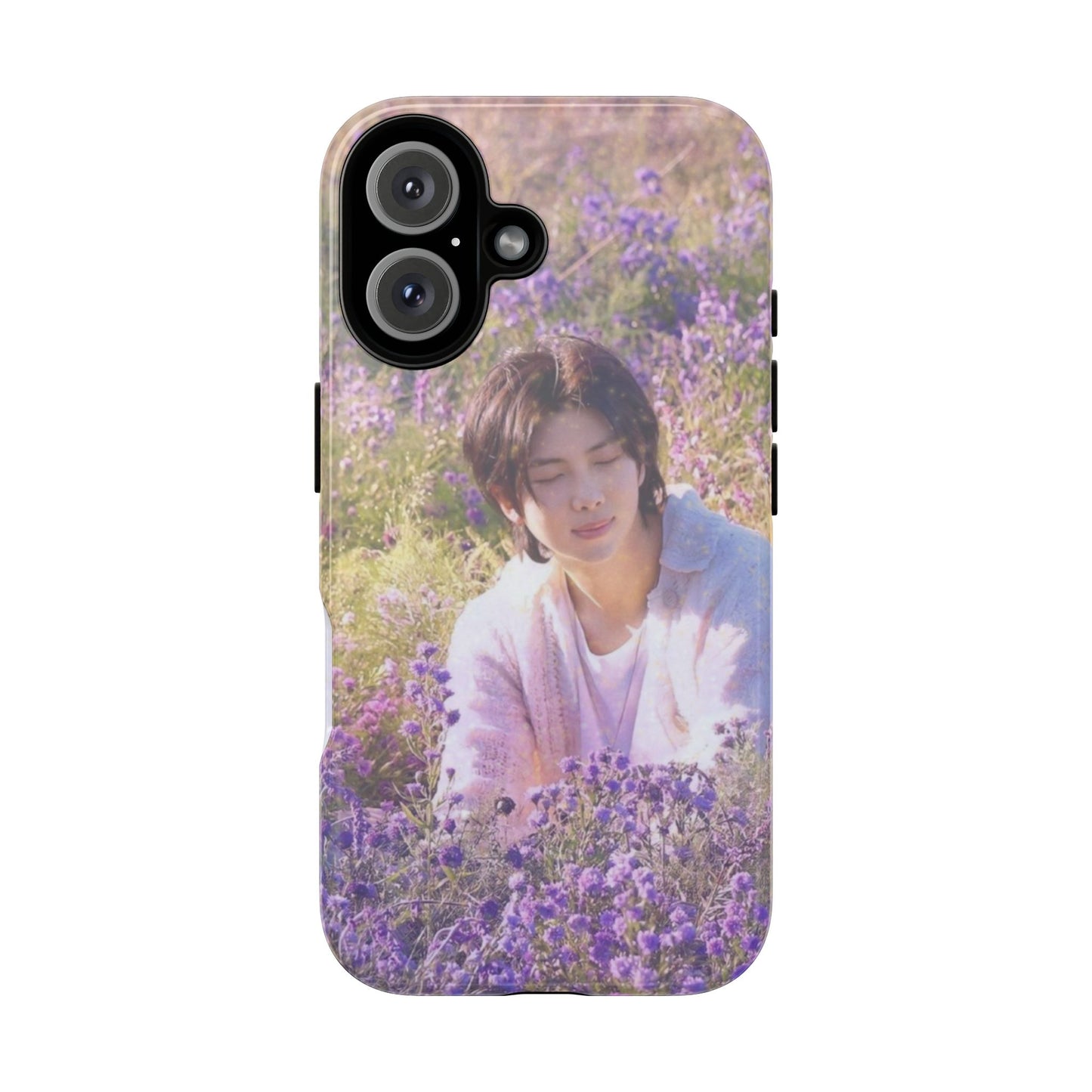 RM Floral Lavender Photo Phone Case