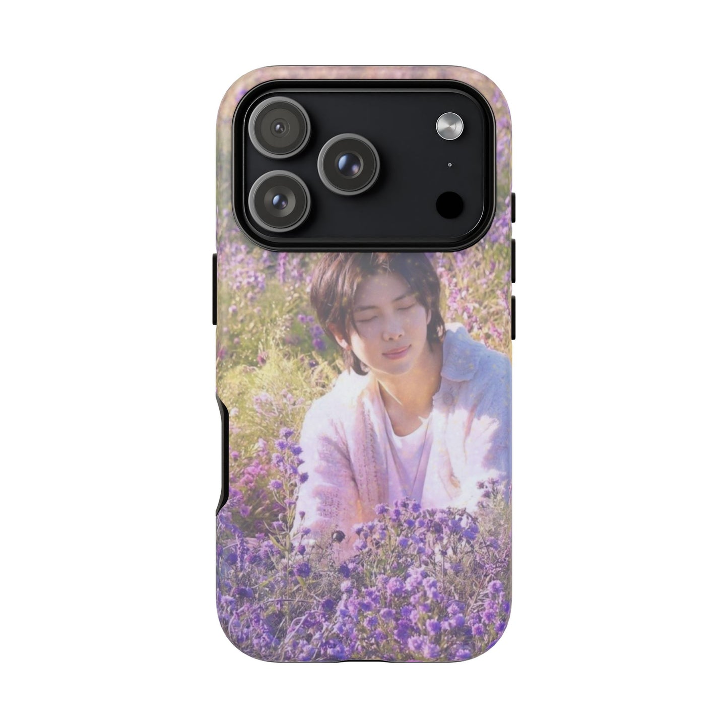 RM Floral Lavender Photo Phone Case