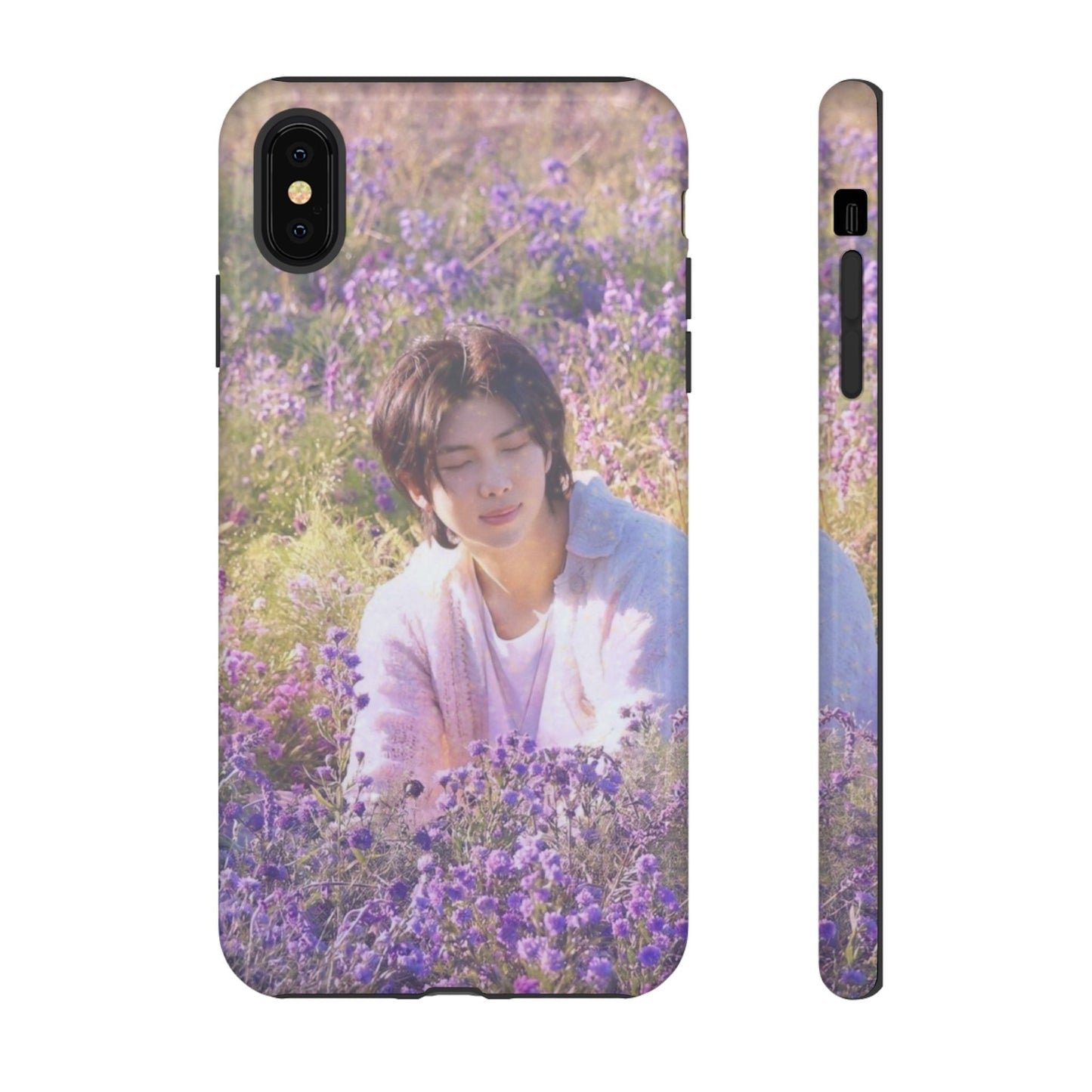 RM Floral Lavender Photo Phone Case