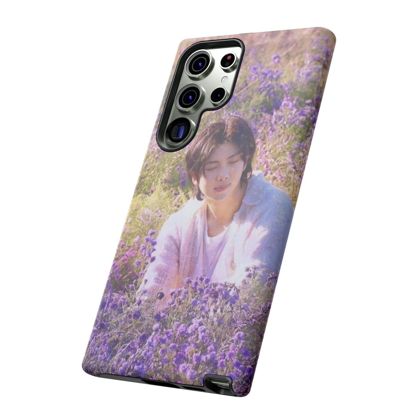 RM Floral Lavender Photo Phone Case