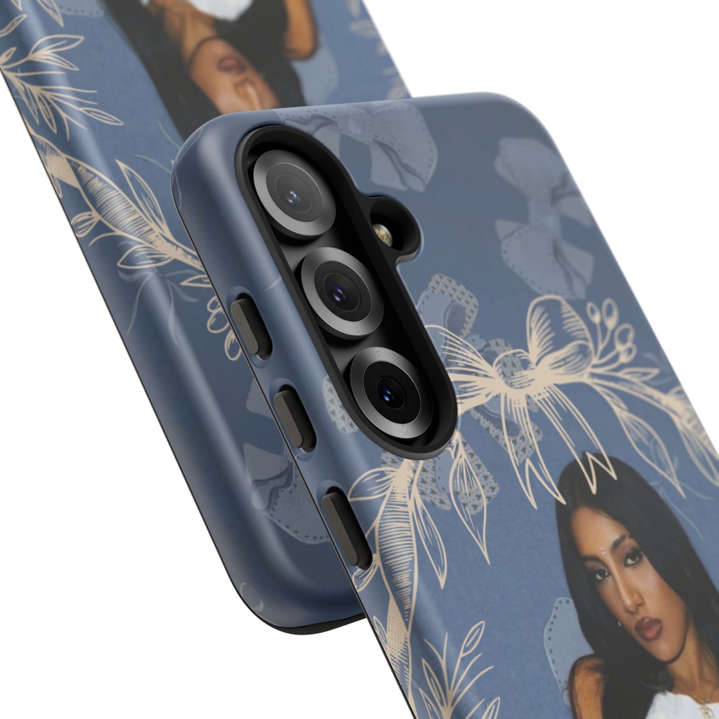 Lara Tough Phone Case — Protective Slim Case with Bow Wreath Design