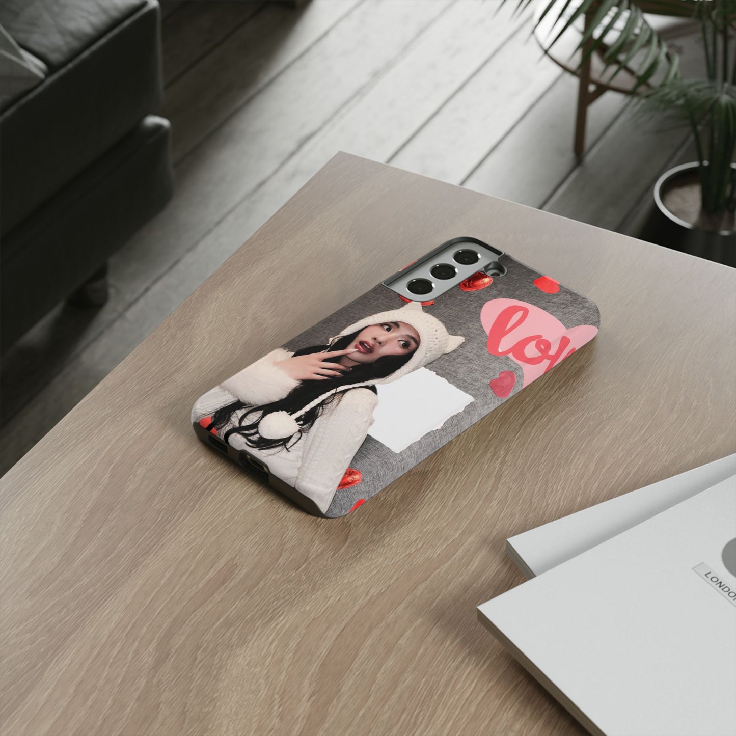 Sophia Phone Case — Cute 'Love' Design