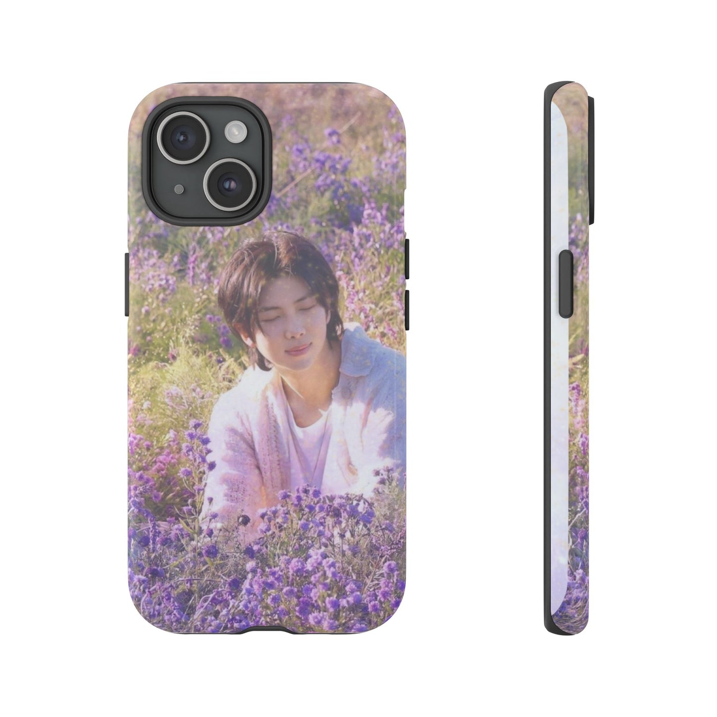 RM Floral Lavender Photo Phone Case