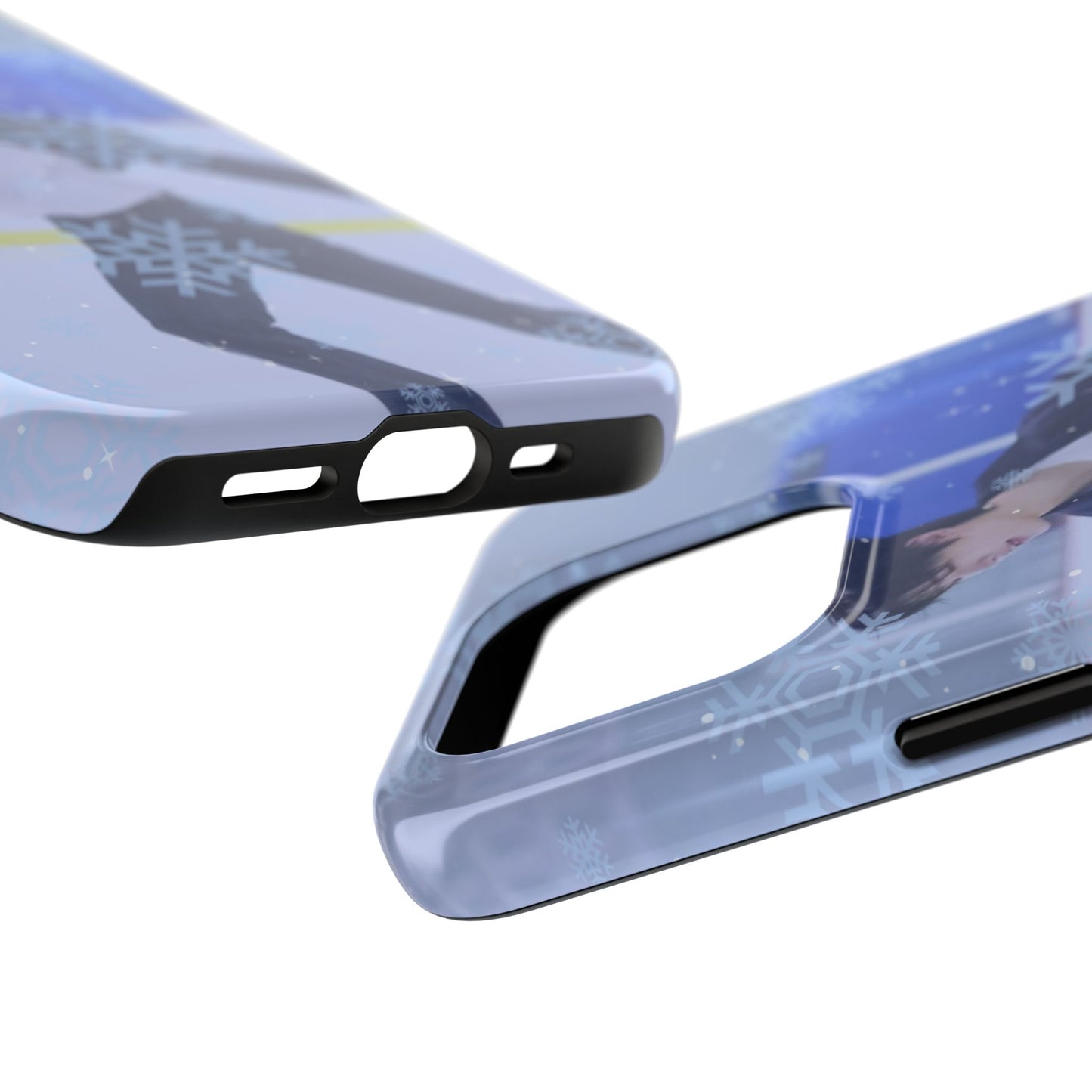 Ice Prince Tough Phone Case, Stylish Phone Protector, Winter Sports Accessory, Unique Gift for Skaters, Durable Phone Shell