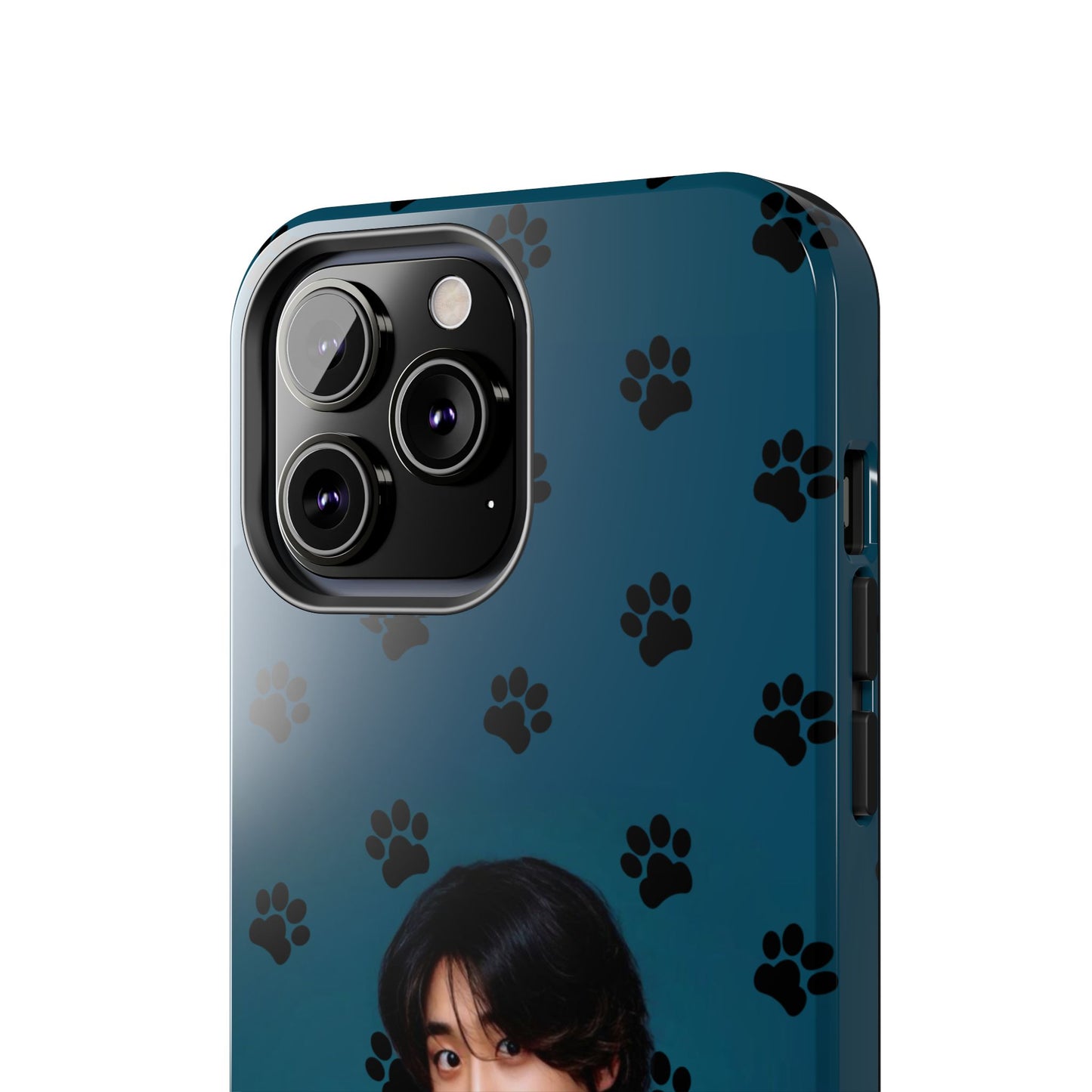 Han Jisung Paw Pattern Tough Phone Case — Photo Graphic Design