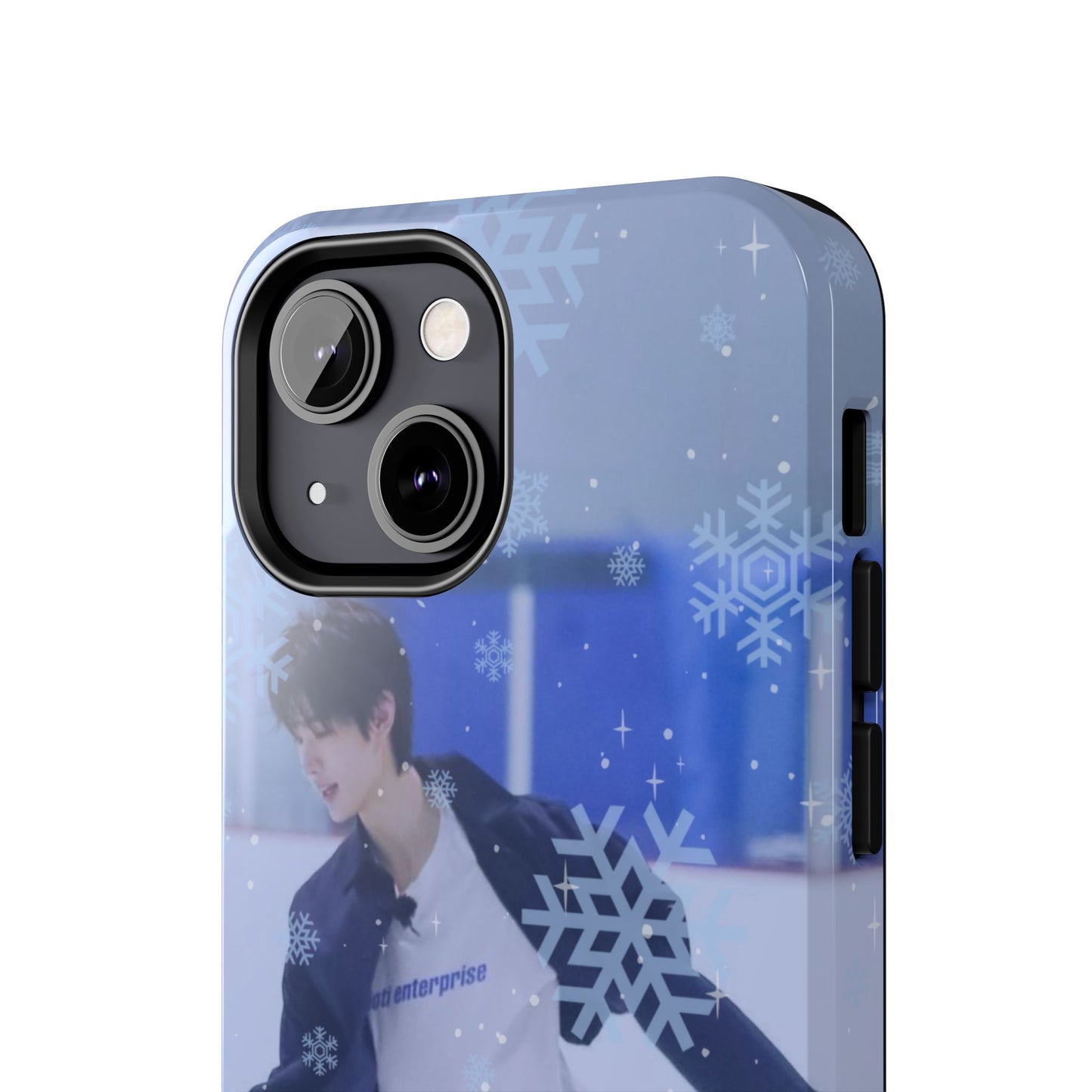 Ice Prince Tough Phone Case, Stylish Phone Protector, Winter Sports Accessory, Unique Gift for Skaters, Durable Phone Shell
