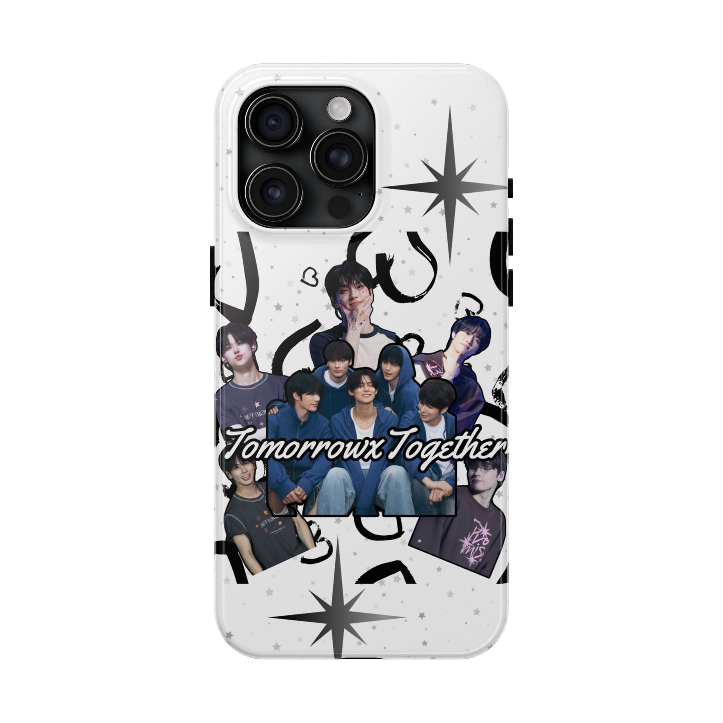 Tomorrow X Together Tough Phone Case - Trendy K-Pop Protector, Perfect Gift for Fans, Holiday Essentials, Customized Protection