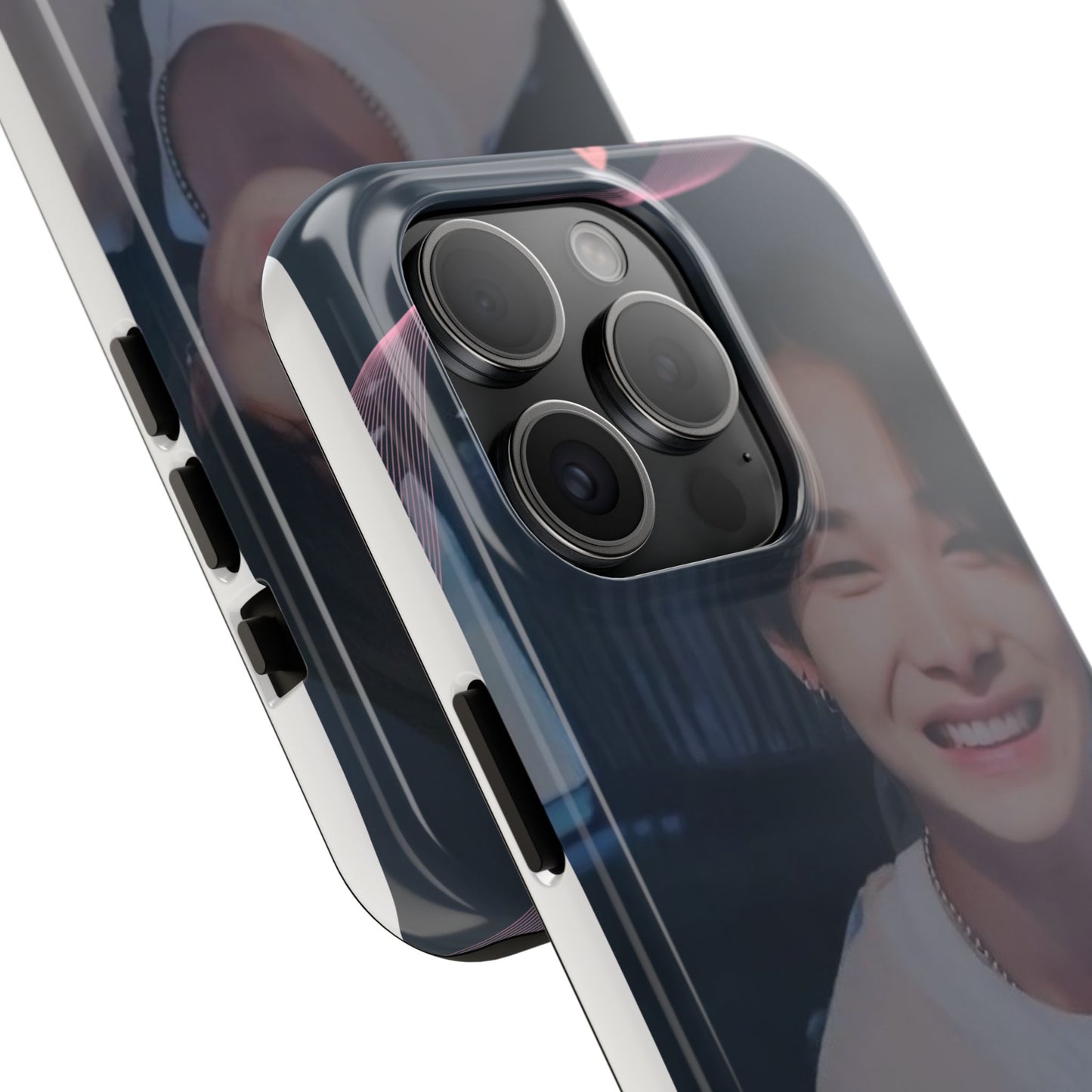 Customizable Phone Case, Cute Phone Cover, Gifts for Teens, Personalized Accessories, Trendy Phone Protection, Heart Design