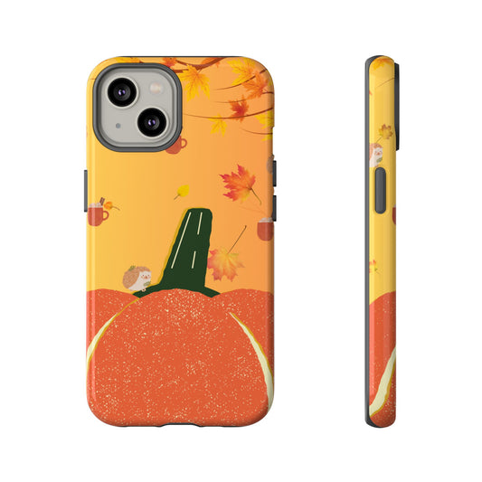 Autumn Pumpkin Phone Case, Fall Phone Cover, Cute Pumpkin Design, Seasonal Gift, Halloween Decor
