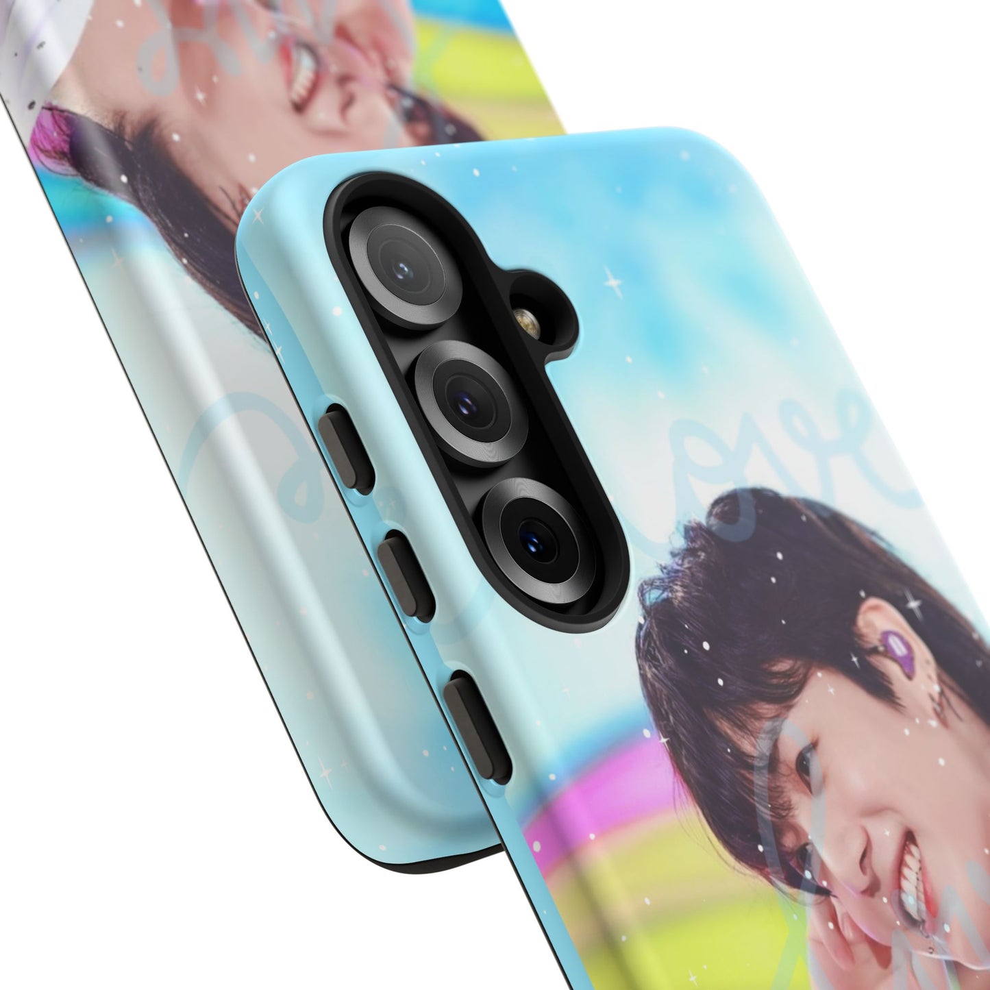 Jungkook Phone Case - Love Rainbow Kpop Design