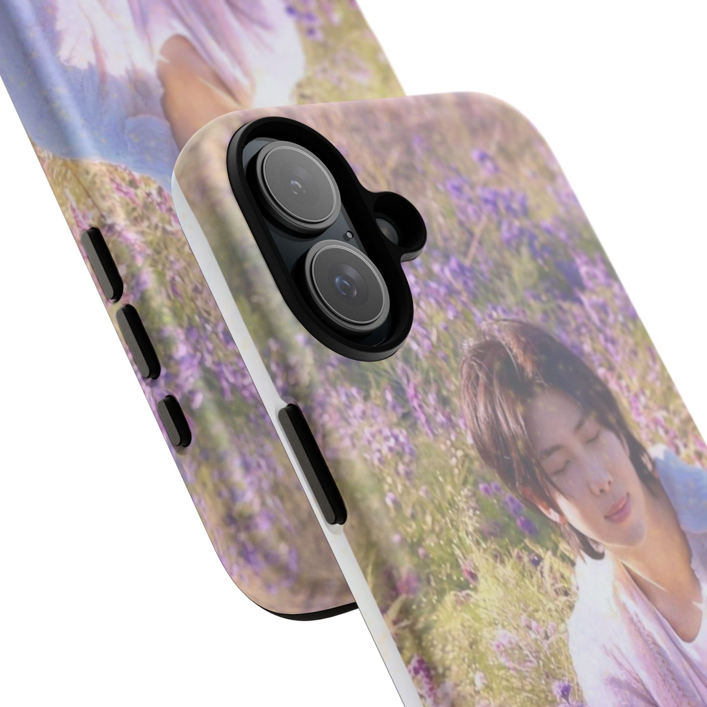 RM Floral Lavender Photo Phone Case