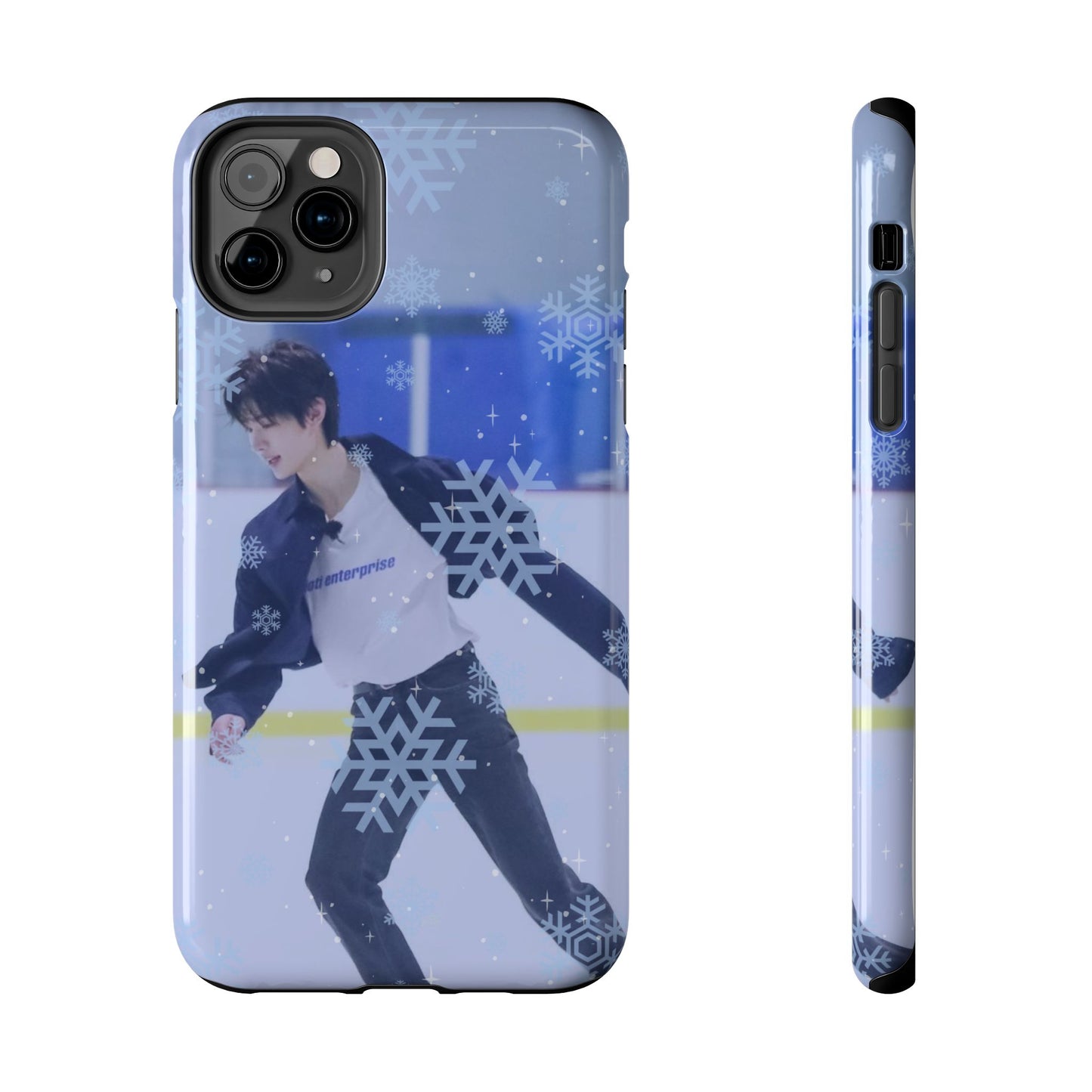 Ice Prince Tough Phone Case, Stylish Phone Protector, Winter Sports Accessory, Unique Gift for Skaters, Durable Phone Shell