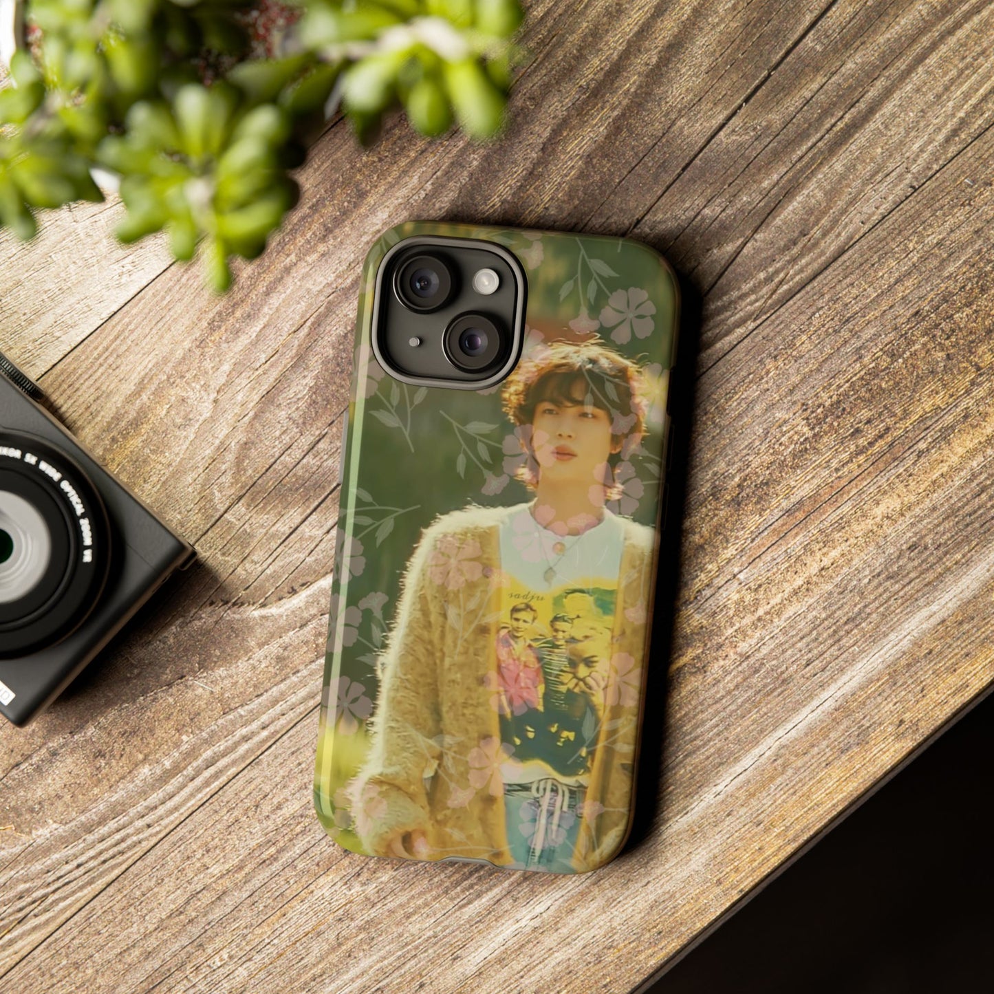 Jin Floral Vintage Vibe Phone Case