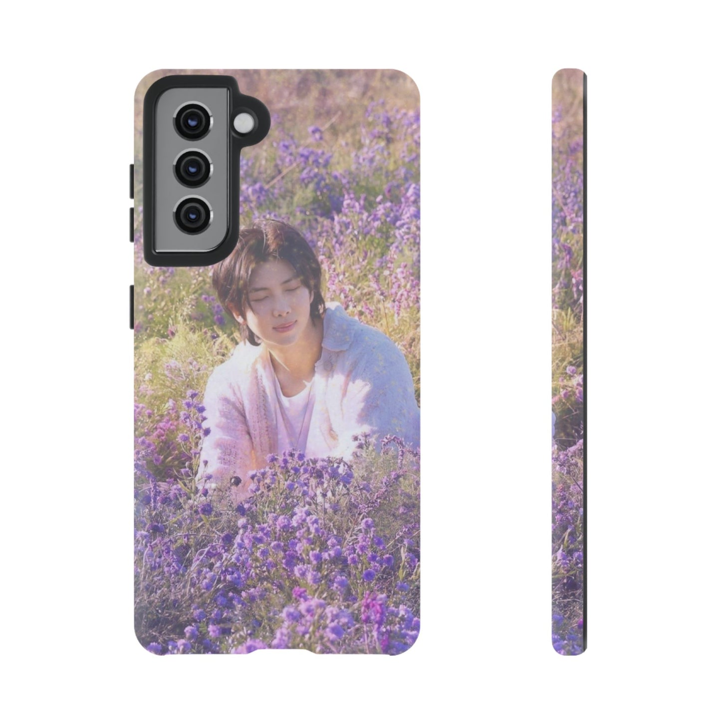 RM Floral Lavender Photo Phone Case