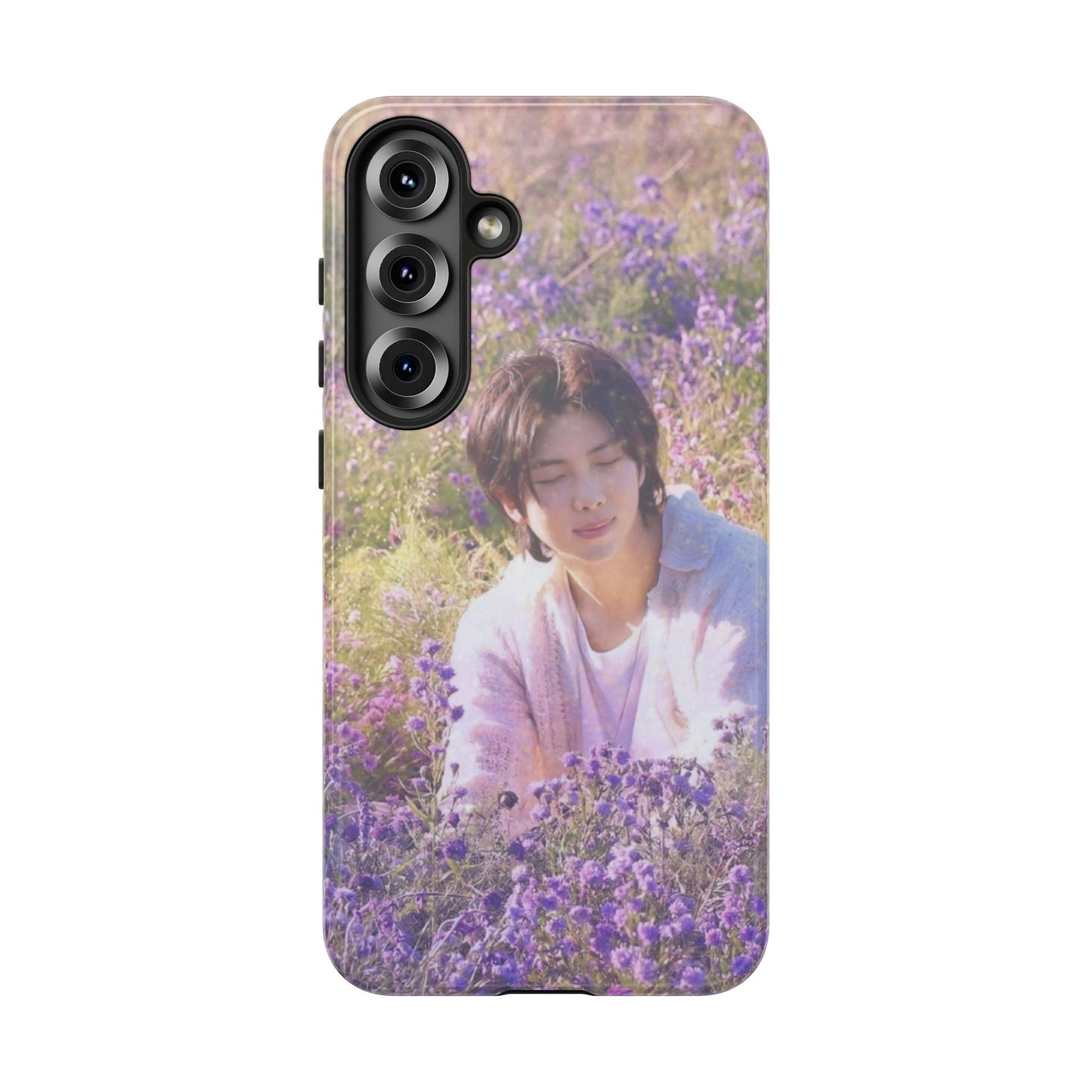 RM Floral Lavender Photo Phone Case