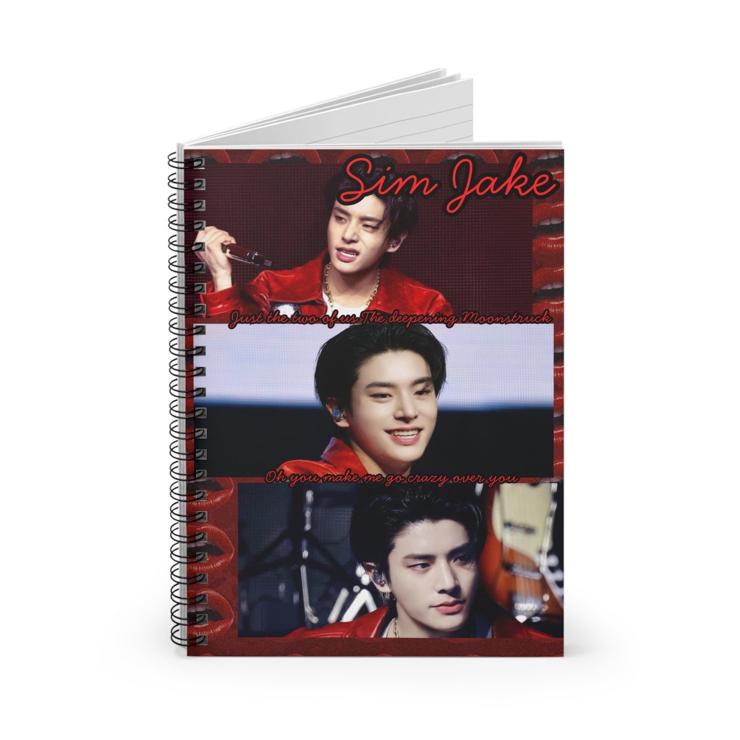 Jake Spiral Notebook — "Moonstruck" Journal