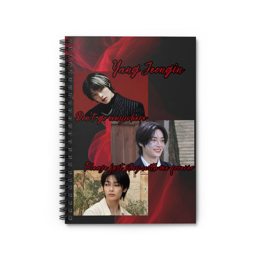 Jeongin Spiral Notebook —  Collage Ruled Journal