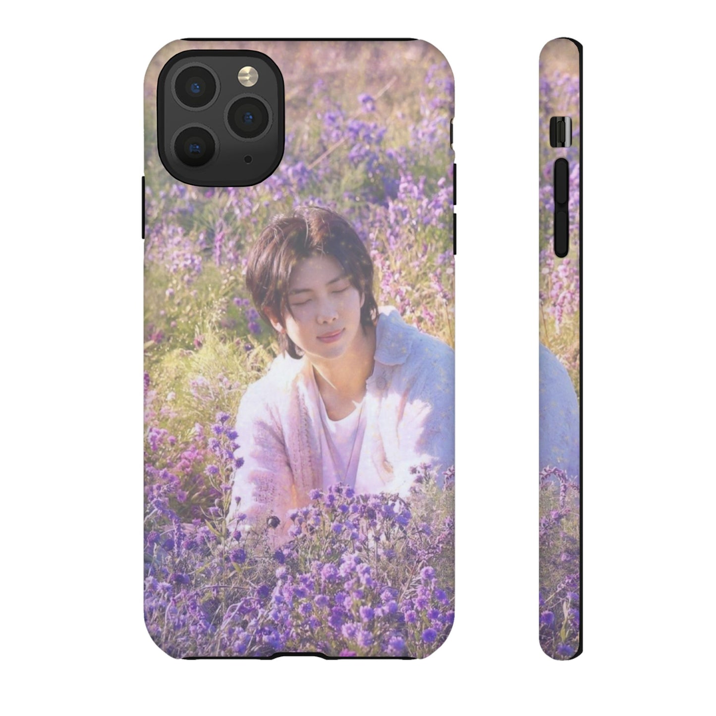 RM Floral Lavender Photo Phone Case