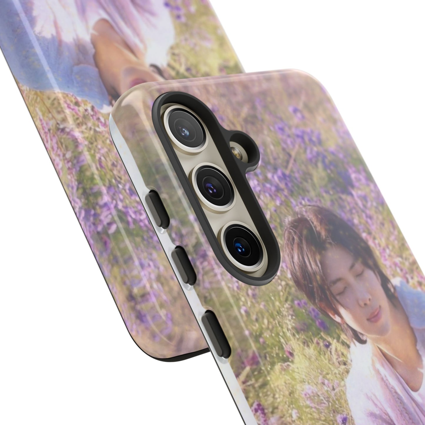 RM Floral Lavender Photo Phone Case