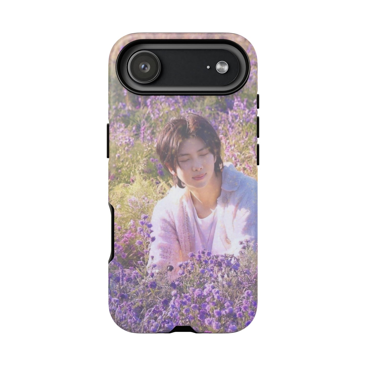 RM Floral Lavender Photo Phone Case