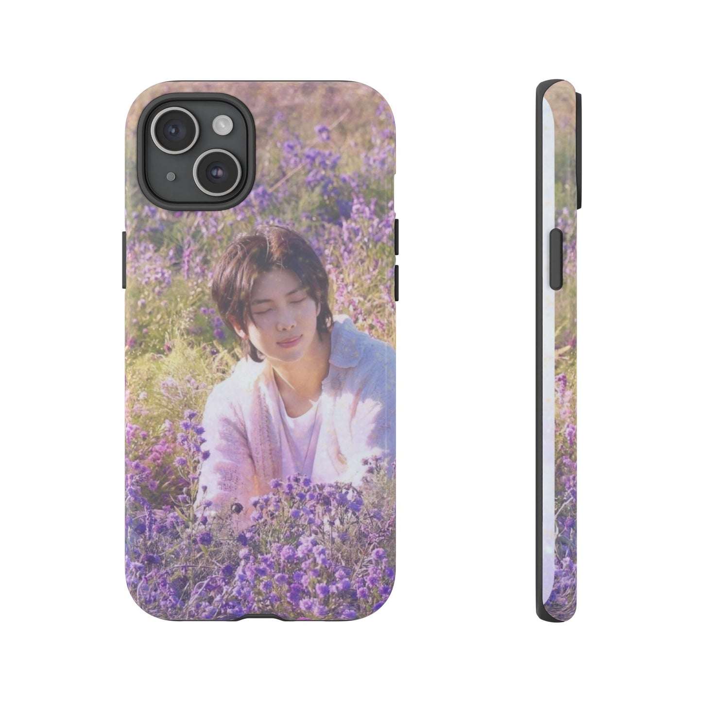 RM Floral Lavender Photo Phone Case