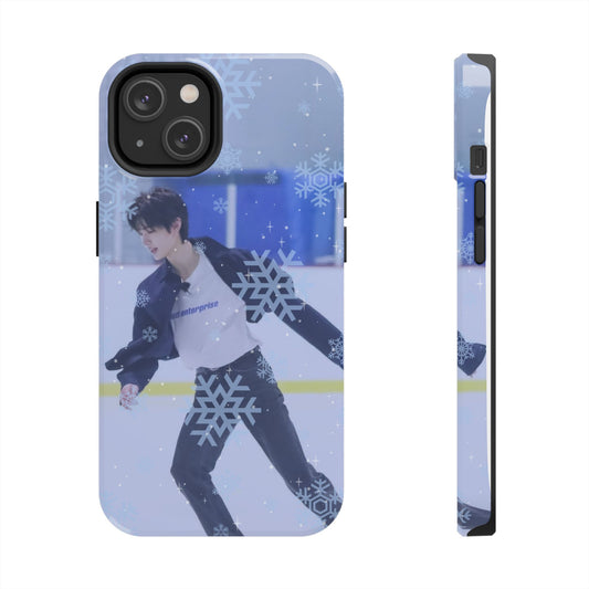 Ice Prince Tough Phone Case, Stylish Phone Protector, Winter Sports Accessory, Unique Gift for Skaters, Durable Phone Shell
