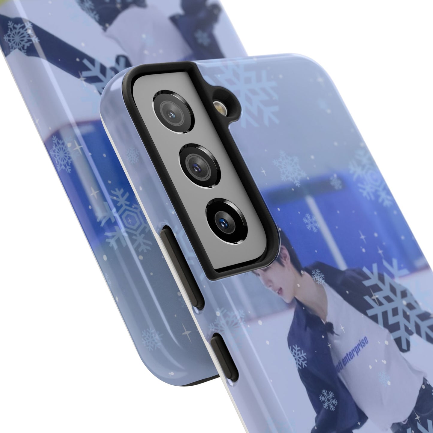 Ice Prince Tough Phone Case, Stylish Phone Protector, Winter Sports Accessory, Unique Gift for Skaters, Durable Phone Shell
