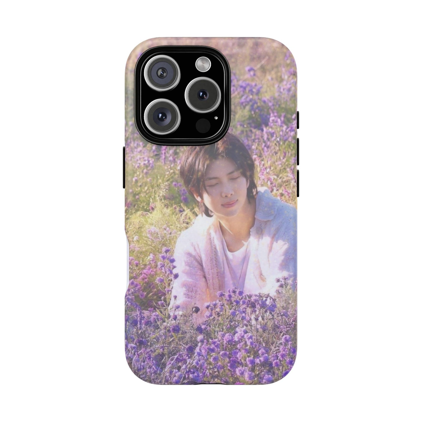 RM Floral Lavender Photo Phone Case