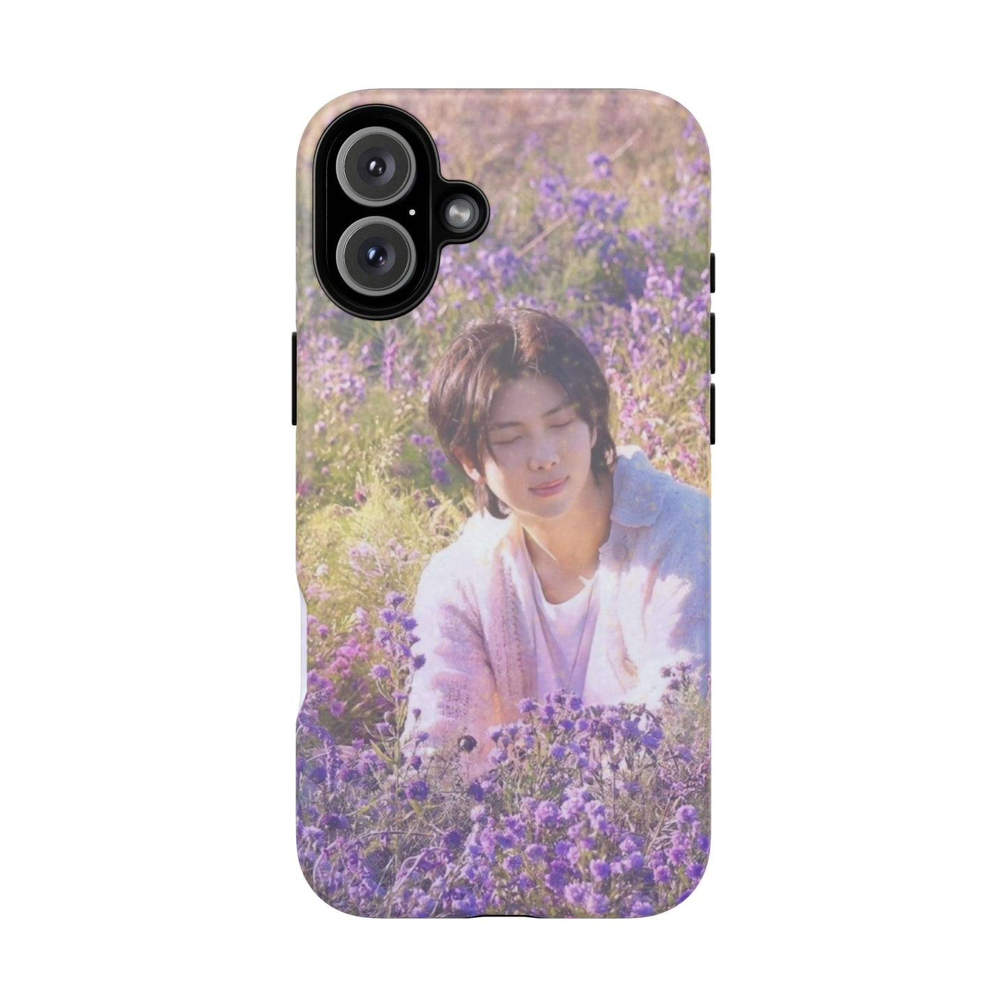 RM Floral Lavender Photo Phone Case